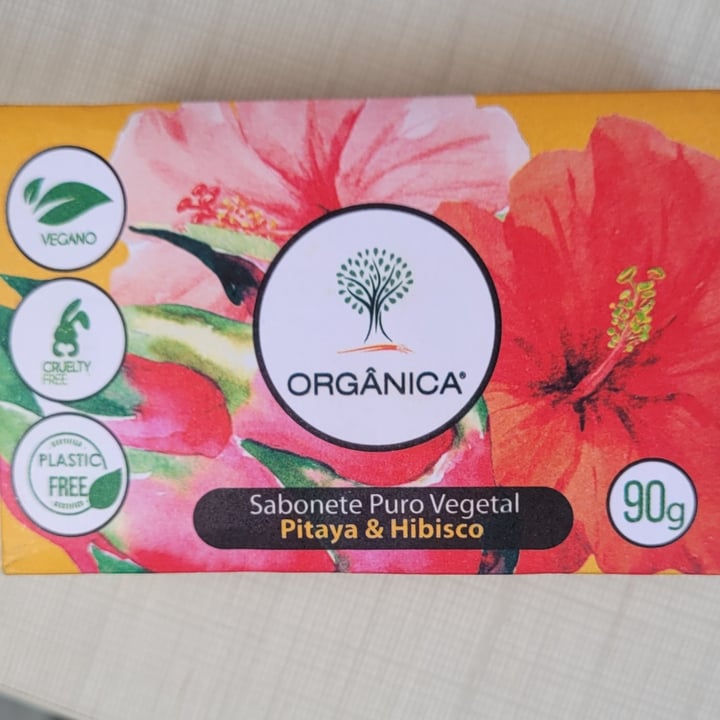 photo of Orgânica Sabonete Puro Vegetal - Pitaya & Hibisco shared by @mimitk on  09 May 2022 - review
