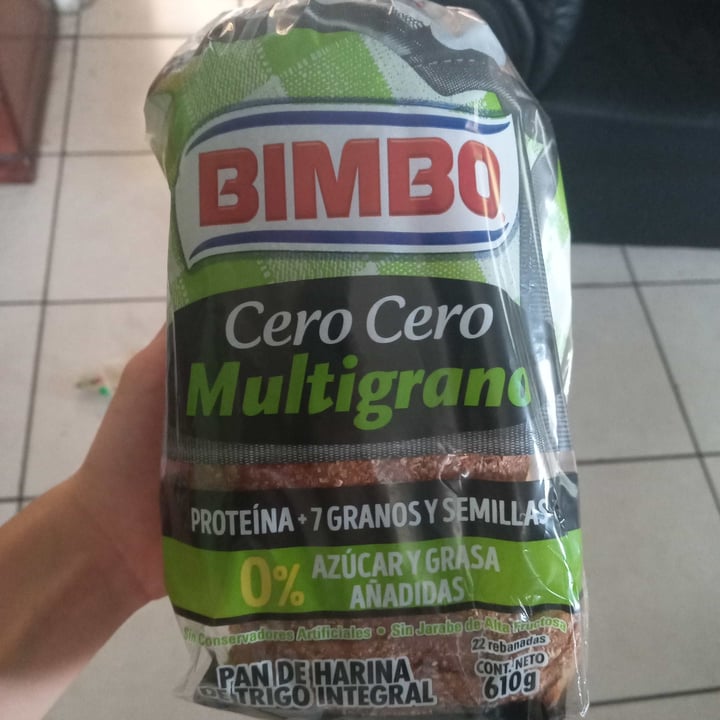 photo of Bimbo Cero Cero Multigrano shared by @marigk on  28 Oct 2021 - review