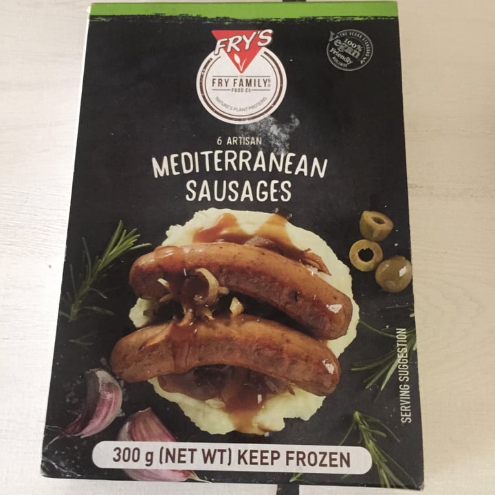 photo of Fry's Family Food Fry's Mediterranean Sausages shared by @bernicebotes on  24 Jun 2020 - review