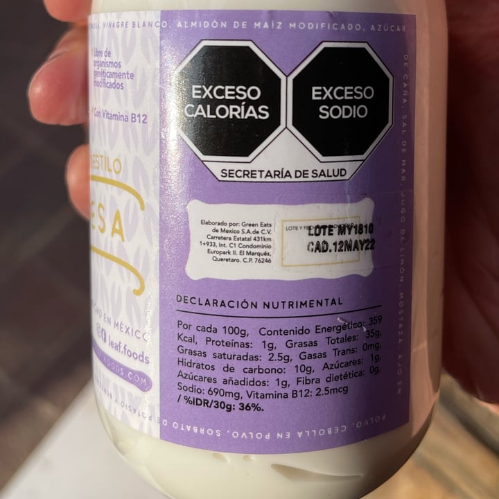 review photo of Leaf Mayonesa shared by @anthonyp on 21 Nov 2021 - review