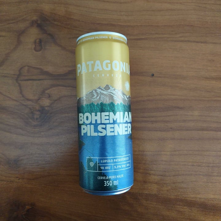 review photo of Patagonia Cerveza Bohemian Pilsener shared by @gvbonaldi on 22 May 2022 - review