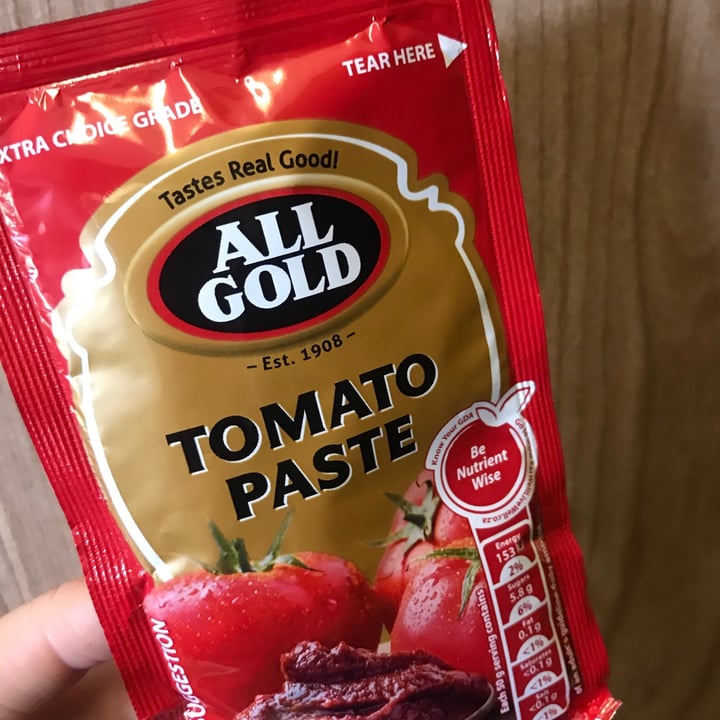 photo of All Gold Tomato paste shared by @claireswanepoel on  21 Feb 2021 - review
