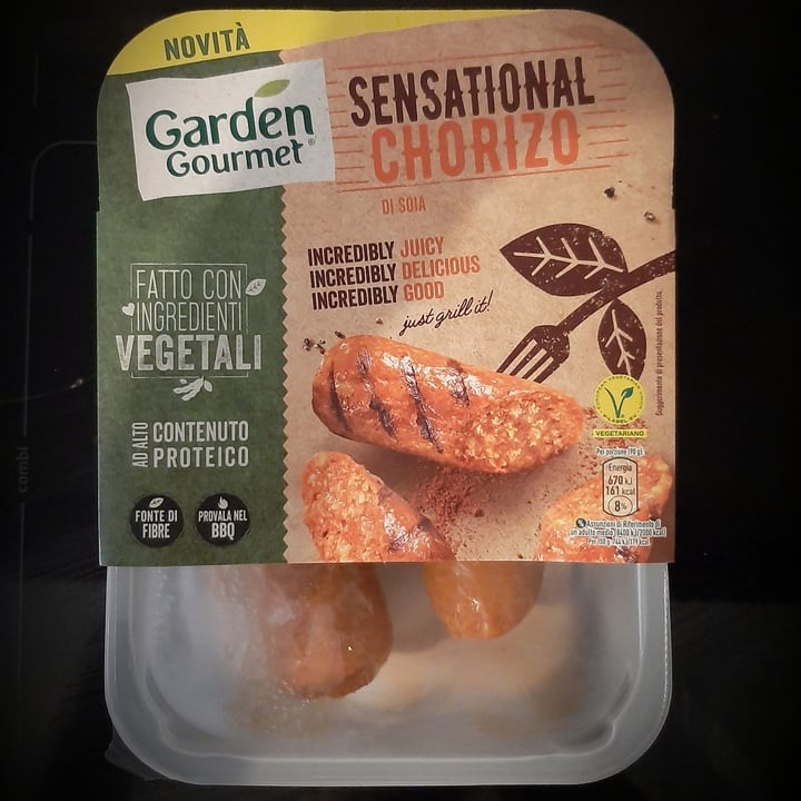 photo of Garden Gourmet Sensational Chorizo shared by @valentinagelso23 on  25 Jul 2022 - review