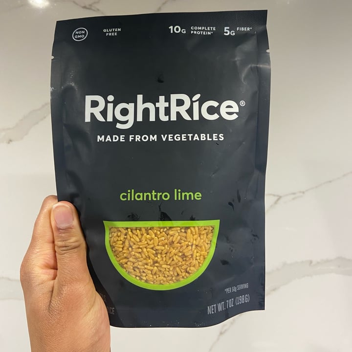photo of RightRice Cilantro Lime Rice shared by @perfectlyplantbased on  11 Jul 2022 - review