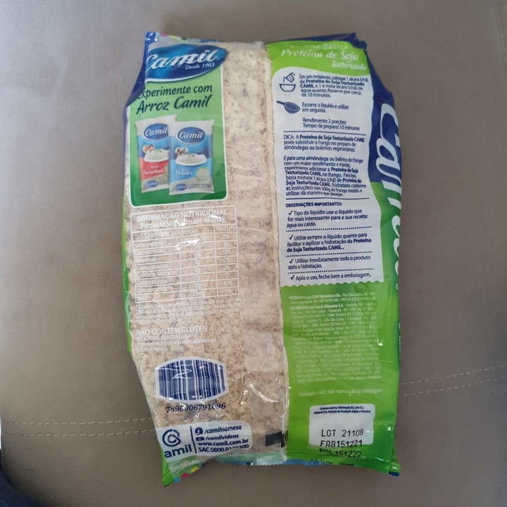 photo of Camil Proteína de soja texturizada - PTS - clara shared by @lemerick on  07 May 2022 - review