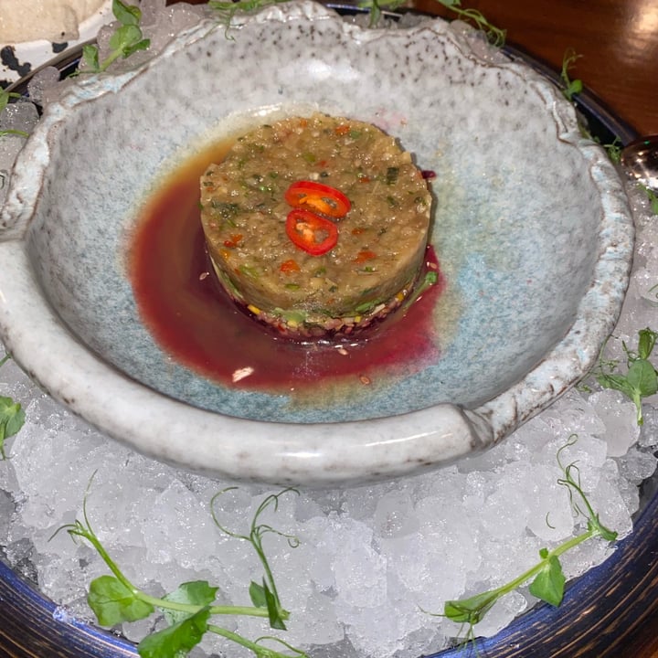 photo of Nozomi Vegan Tartare shared by @animalsavesaudi on  20 Mar 2021 - review