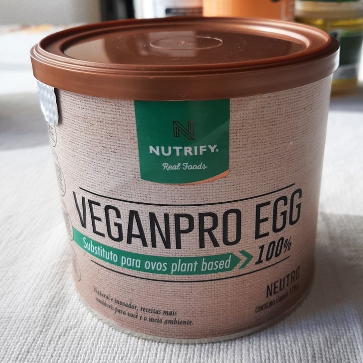 photo of Nutrify. - Food Veganpro Egg - Substituto Para Ovos Plant Based 100% shared by @karynn on  04 Sep 2021 - review