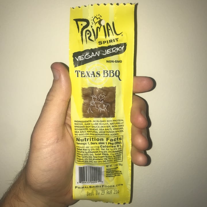 photo of Primal Strips Texas BBQ shared by @dominionandchill on  31 Dec 2020 - review