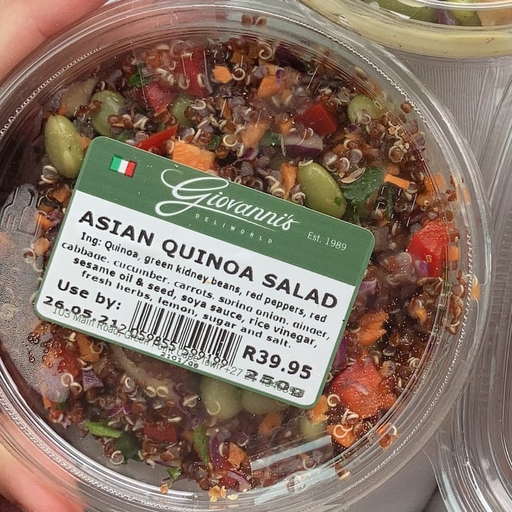 photo of Giovanni’s Deli Asian quinoa salad shared by @amyleigh on  15 Jun 2021 - review
