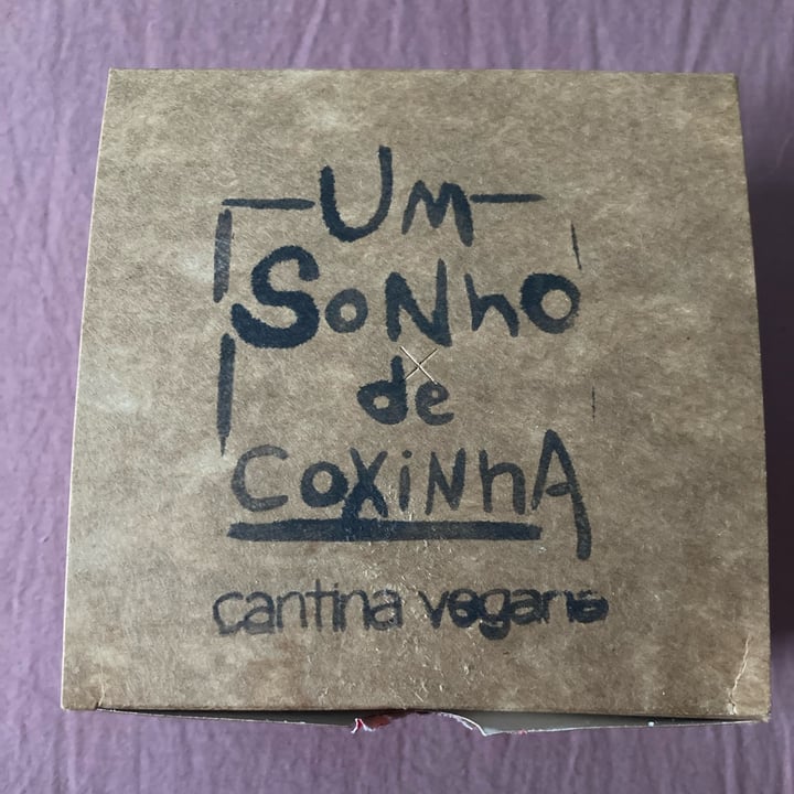 photo of Um Sonho de Coxinha (Cantina Vegana) Sonho de chocolate shared by @portalveganismoeamor on  19 Mar 2022 - review