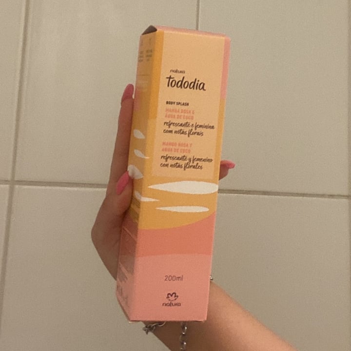 photo of Natura Body splash mango rosa y agua de coco shared by @valita on  24 Dec 2021 - review