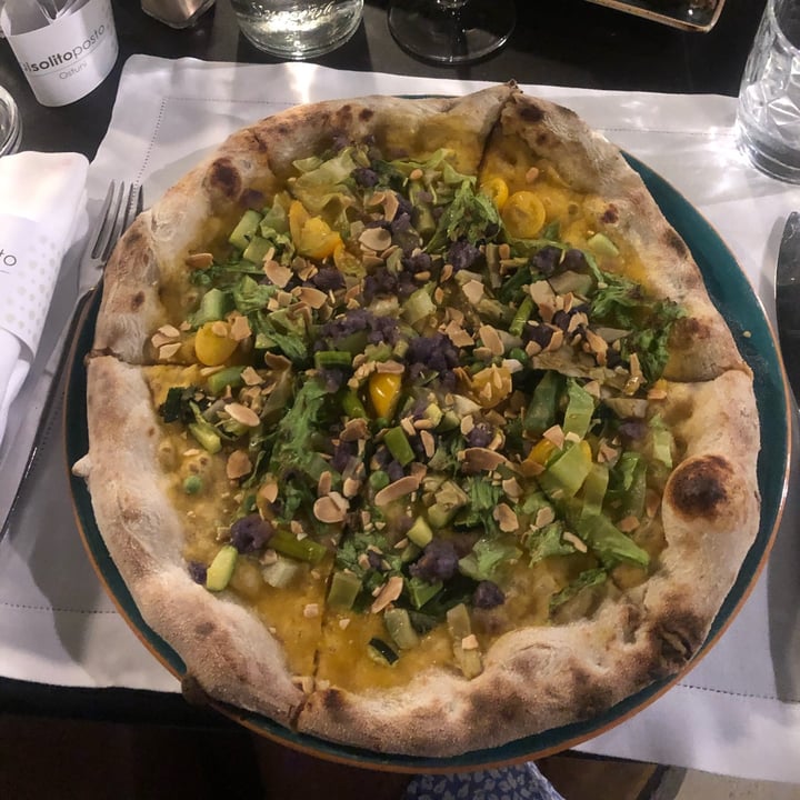 photo of Al Solito Posto - Ristorante Pizzeria La vegana su Tela shared by @greenonthebeam on  29 May 2022 - review