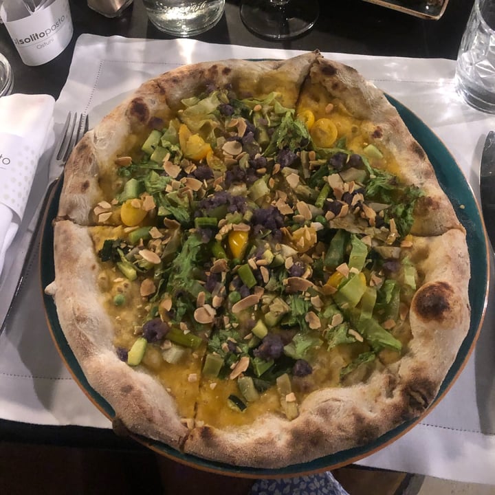 review photo of Al Solito Posto - Ristorante Pizzeria La vegana su Tela shared by @greenonthebeam on 29 May 2022 - review