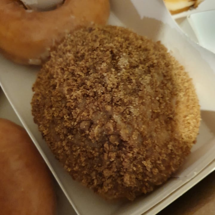 photo of Krispy Kreme The New Vegan Trio: Fudge Brownie Bliss, Caramel Choc Delight And Apple Custard Crumble shared by @aveganlifewithjess on  06 Jan 2022 - review