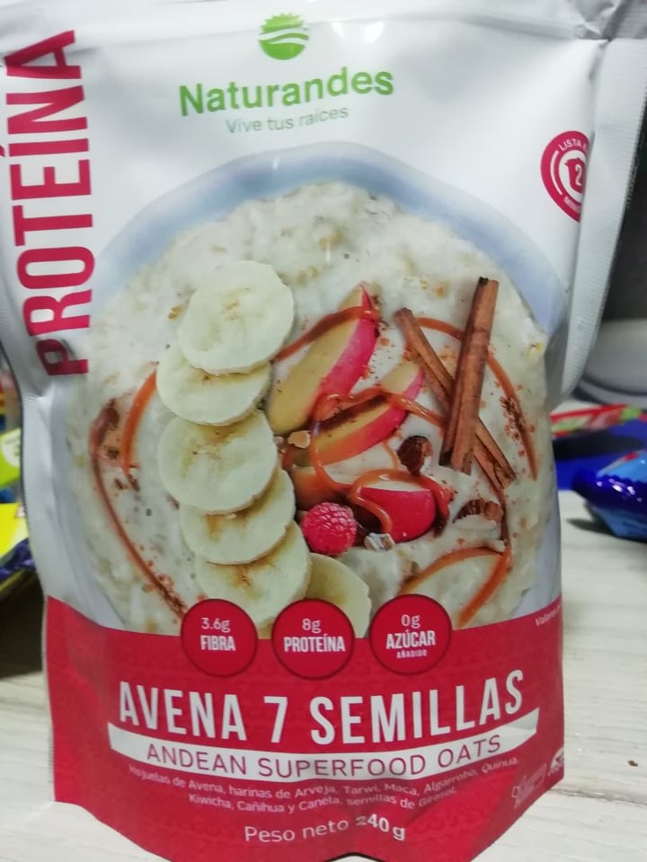 photo of Naturandes Avena 7 Semillas shared by @karlaburling on  09 May 2019 - review