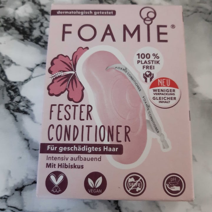 review photo of Foamie Fester Conditioner shared by @veganistar on 28 Oct 2021 - review