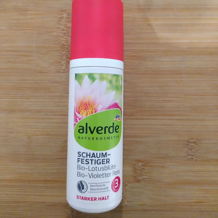 photo of Alverde Naturkosmetik Schaumfestiger shared by @znngiulia on  29 Apr 2022 - review