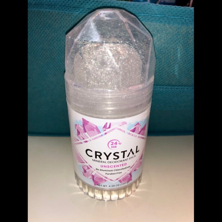 photo of CRYSTAL  Mineral Deodorant Stick - Unscented shared by @forthecritters on  26 Apr 2020 - review