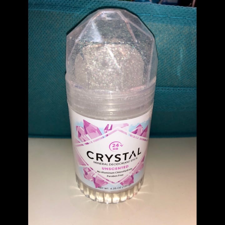 review photo of CRYSTAL Mineral Deodorant Stick - Unscented shared by @forthecritters on 26 Apr 2020 - review