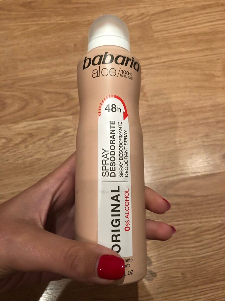 photo of Babaria Bio  Desodorante vegano shared by @steff on  28 Jun 2019 - review