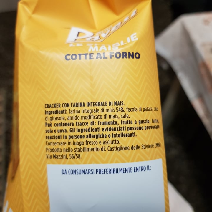 review photo of Gran pavesi Le sfoglie - Mais shared by @manuelalmp on 10 Apr 2022 - review
