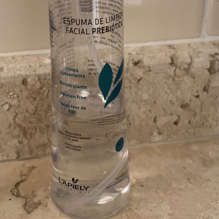 review photo of Lapiely Espuma De Limpeza shared by @simonecaldas on 12 Jun 2022 - review