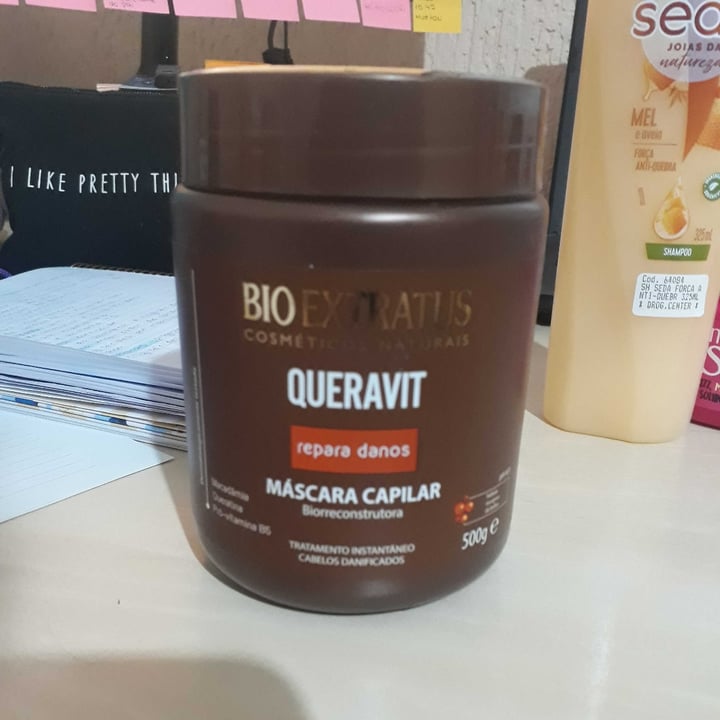 review photo of Bio Extratus máscara capilar queravit shared by @nicollefs on 14 May 2022 - review