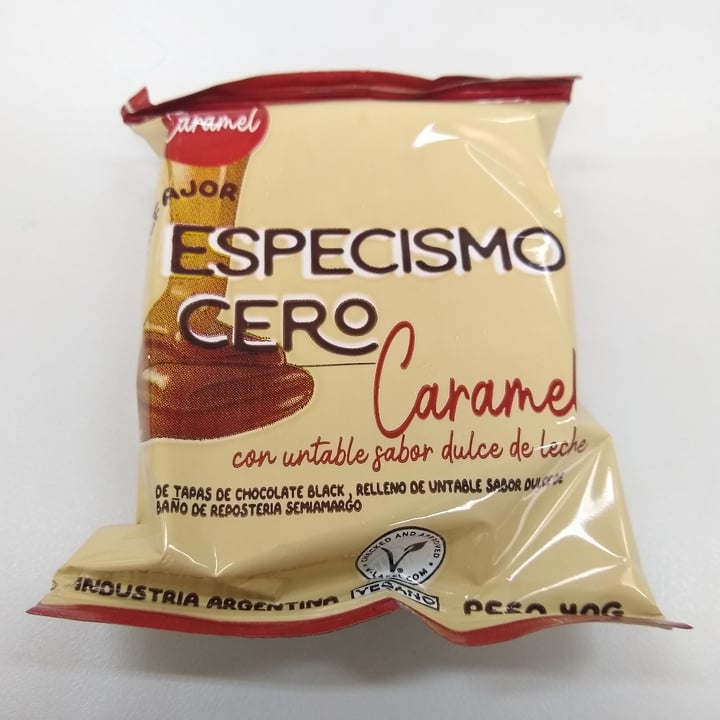 photo of especismo cero alfajor de caramelo shared by @pamarg on  04 Dec 2022 - review