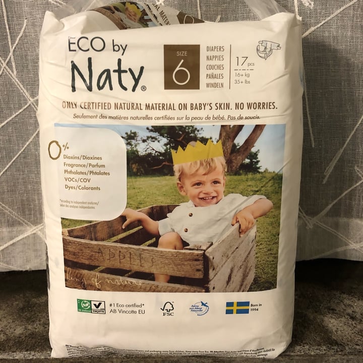photo of Eco by naty Diapers shared by @beatricevecchio on  25 Mar 2022 - review