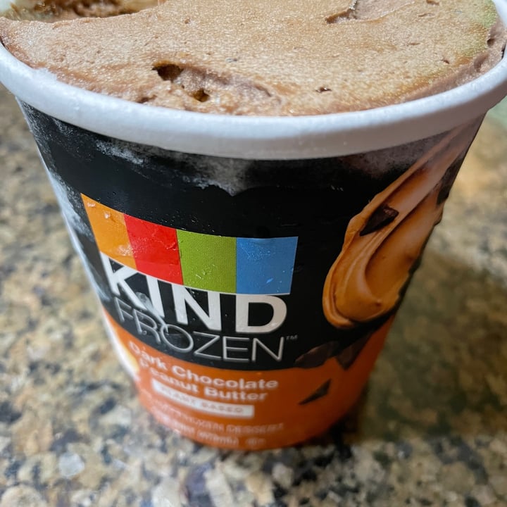 photo of KIND Dark Chocolate Peanut Butter Frozen Dessert shared by @karenasp on  30 Jun 2021 - review