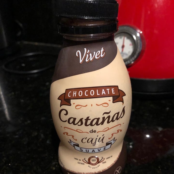 photo of Vívet Leche De Castañas De Cajú Con Chocolate 333ml shared by @vickydeb on  25 Aug 2020 - review