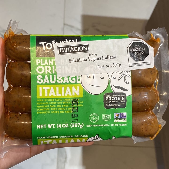 photo of Tofurky Salchicha Italiana shared by @karla93 on  30 May 2022 - review