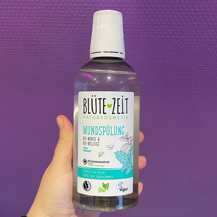 Blüte Zeit Mundspülung mit Bio-Minze &amp; Bio-Melisse Review | abillion