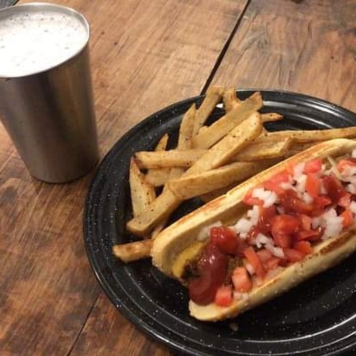 photo of Vegarum Falafel Hot Dog shared by @fergievegan on  16 Feb 2022 - review