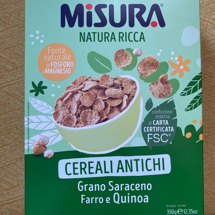 photo of Misura Fiocchi con Cereali Antichi - NATURA RICCA shared by @aleglass on  05 Mar 2022 - review