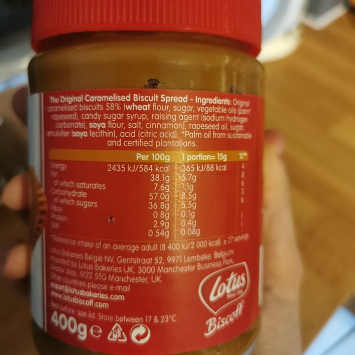 review photo of Lotus Biscoff Biscoff Original Spread shared by @margherita2030 on 12 Apr 2022 - review