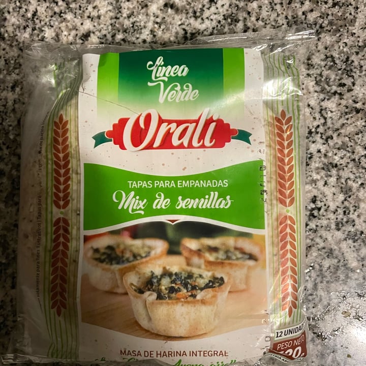 photo of Orali Tapa para Empanada Mix de Semillas shared by @gabbyta on  12 Feb 2022 - review