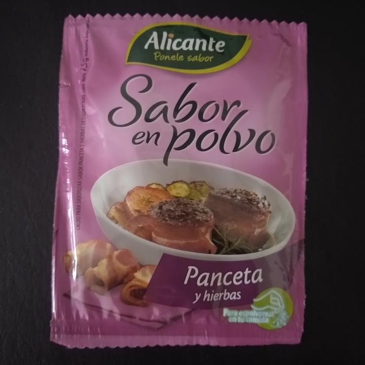 photo of Alicante Sabor en Polvo Panceta y Hierbas shared by @pamarg on  24 Aug 2021 - review