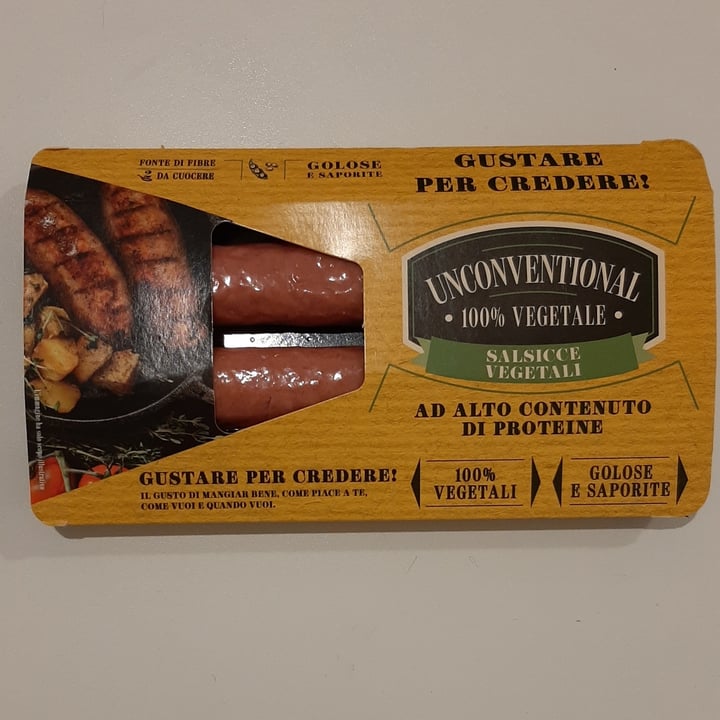 photo of Unconventional Salsicce Vegetali - Sausages shared by @zingara on  11 Apr 2022 - review