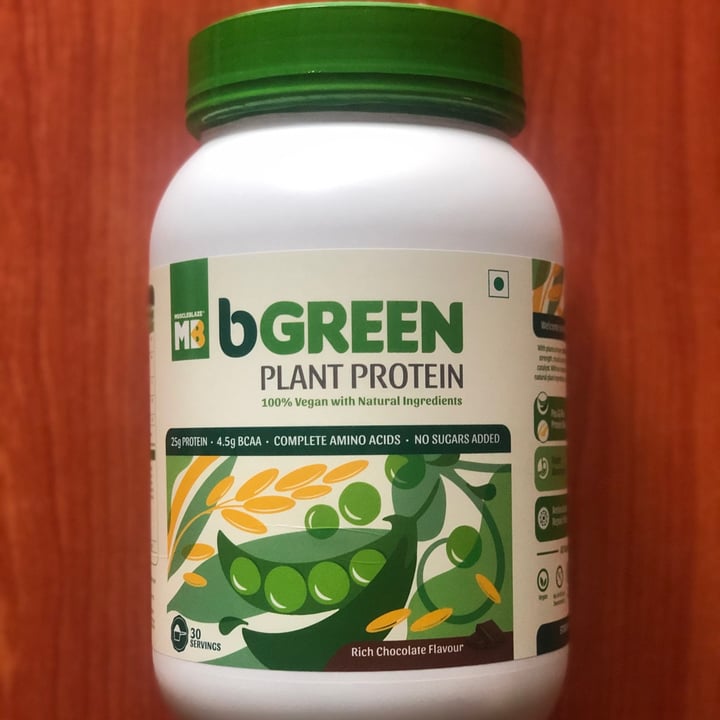 photo of Muscleblaze bGreen shared by @anmolkadamofficial on  26 Mar 2021 - review