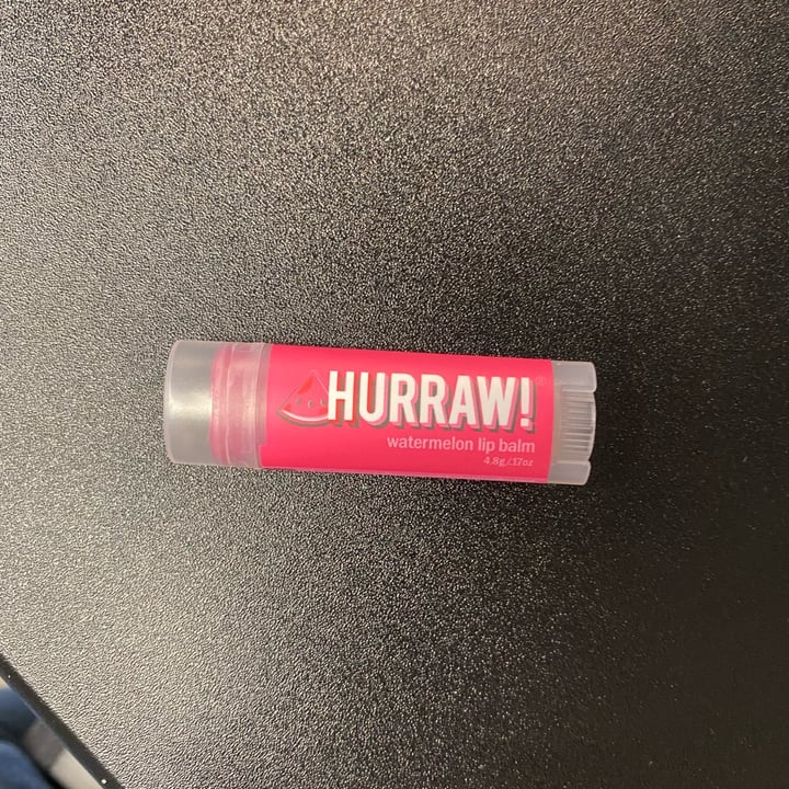 review photo of Hurraw! Watermelon lip balm shared by @biancajspag on 17 Jun 2022 - review