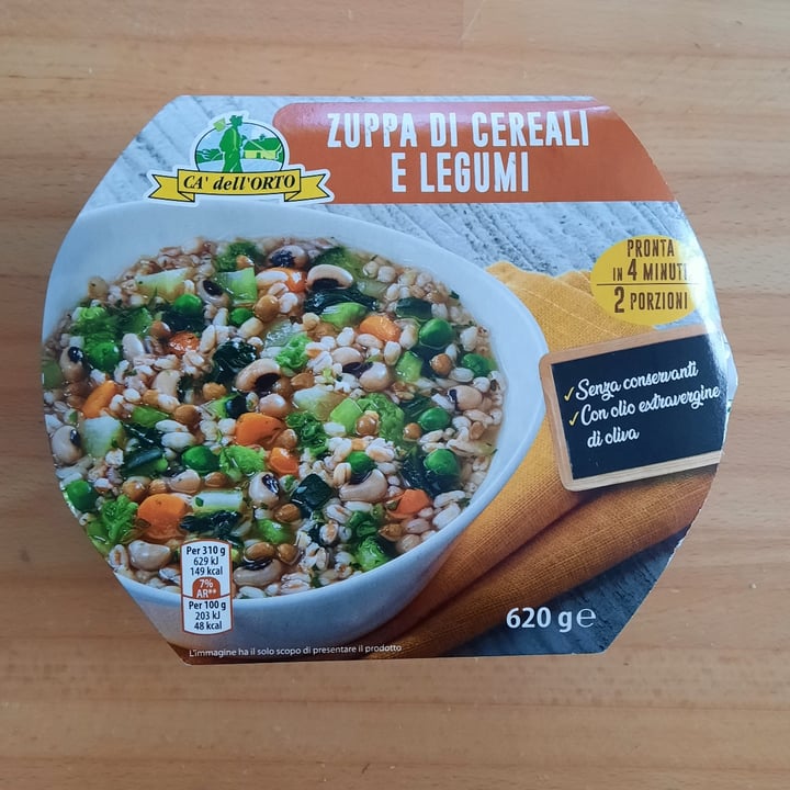 review photo of CA' dell'ORTO Zuppa di cereali e legumi shared by @alberto24 on 13 Apr 2022 - review