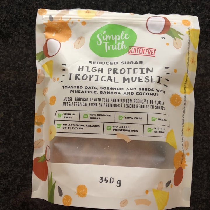photo of Simple Truth High protein tropical muesli shared by @coco032121 on  30 Sep 2021 - review