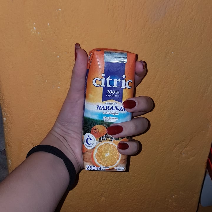 photo of Citric Jugo de naranja Con Pulpa shared by @mynaa on  20 Mar 2022 - review