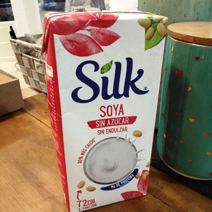 photo of Silk Soya Sin Azúcar 50% Más Calcio  shared by @alilobato on  25 Sep 2020 - review