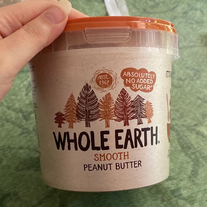 photo of Whole Earth Smooth peanut butter 1kg shared by @giuliaconiglio on  02 Jul 2022 - review