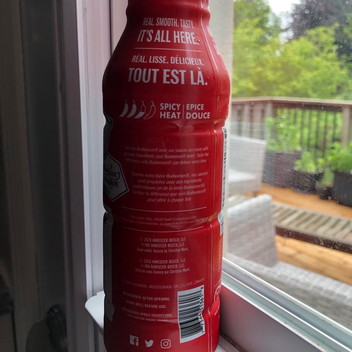 photo of Budweiser Budweiser Brewmaster’s Premium Barbeque Sauce shared by @helloitsme on  26 Jun 2021 - review