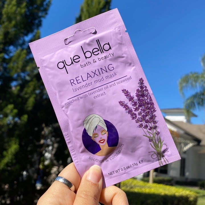 photo of Que Bella Bath & Beauty Relaxing Lavender Mud Mask shared by @valeeeryh on  23 Feb 2021 - review