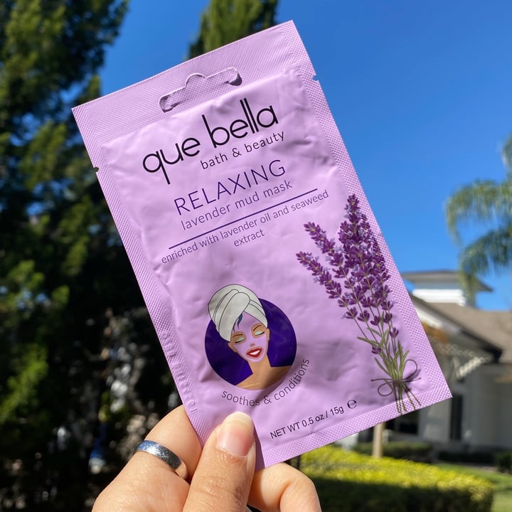 review photo of Que Bella Bath & Beauty Relaxing Lavender Mud Mask shared by @valeeeryh on 23 Feb 2021 - review