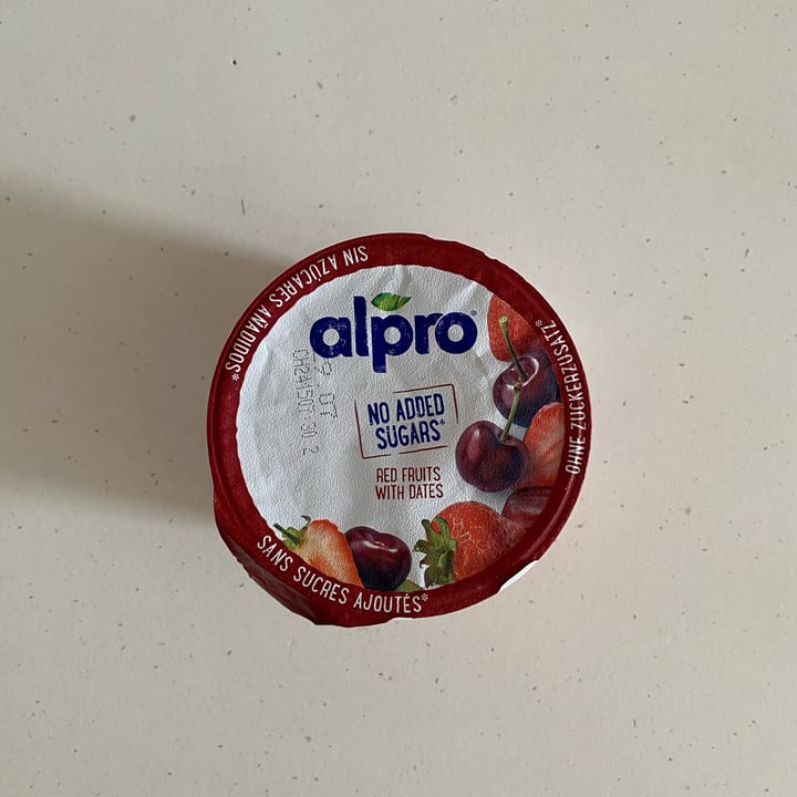 photo of Alpro Red Fruits With Dates (No Added Sugars) shared by @anastasiaz on  14 Jul 2022 - review
